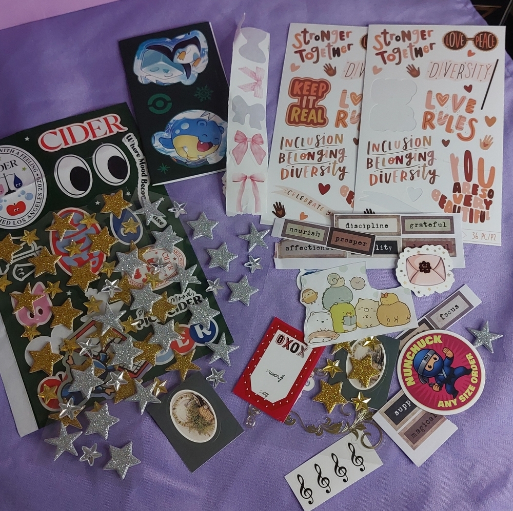 DESTASH Large Sticker Bundle Lot